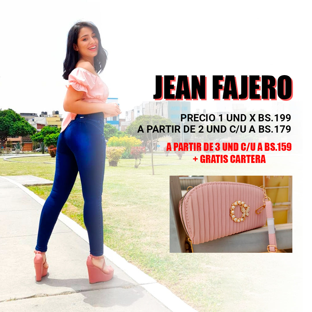 Pantalones Jeans fajeros